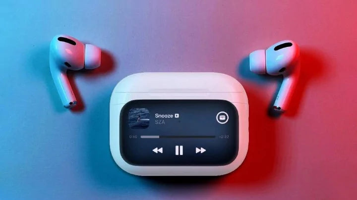 A9 Pro Wireless AirPods with digital LED display, Bluetooth connectivity, deep bass, noise reduction, and smart touch controls. Features a compact charging case, long battery life, and an ergonomic design for a premium audio experience." 🎧🔋